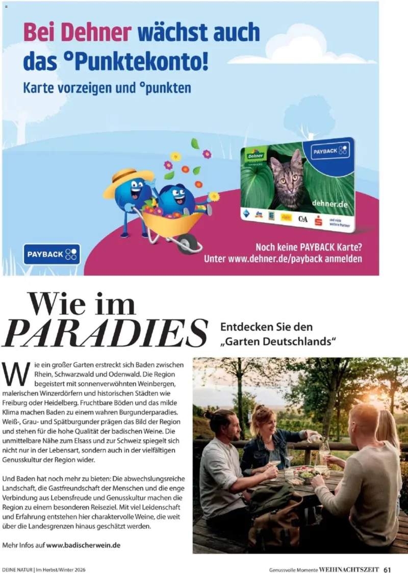 Dehner Prospekt vom 09.10.2026, Seite 61
