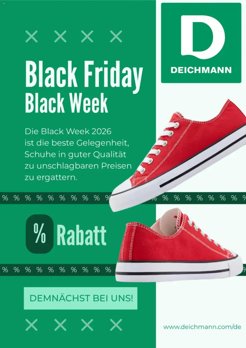 Deichmann Prospekt vom 26.10.2026, Seite 1