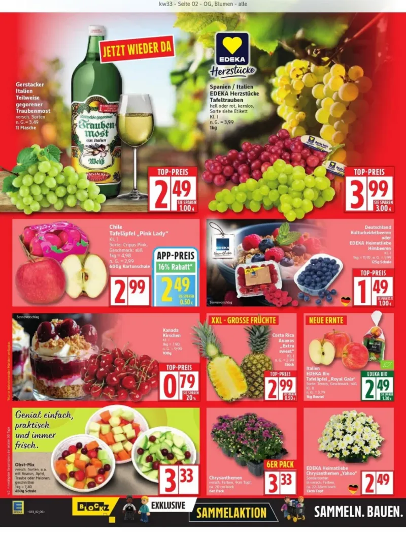 Edeka Prospekt vom 08.09.2025, Seite 2