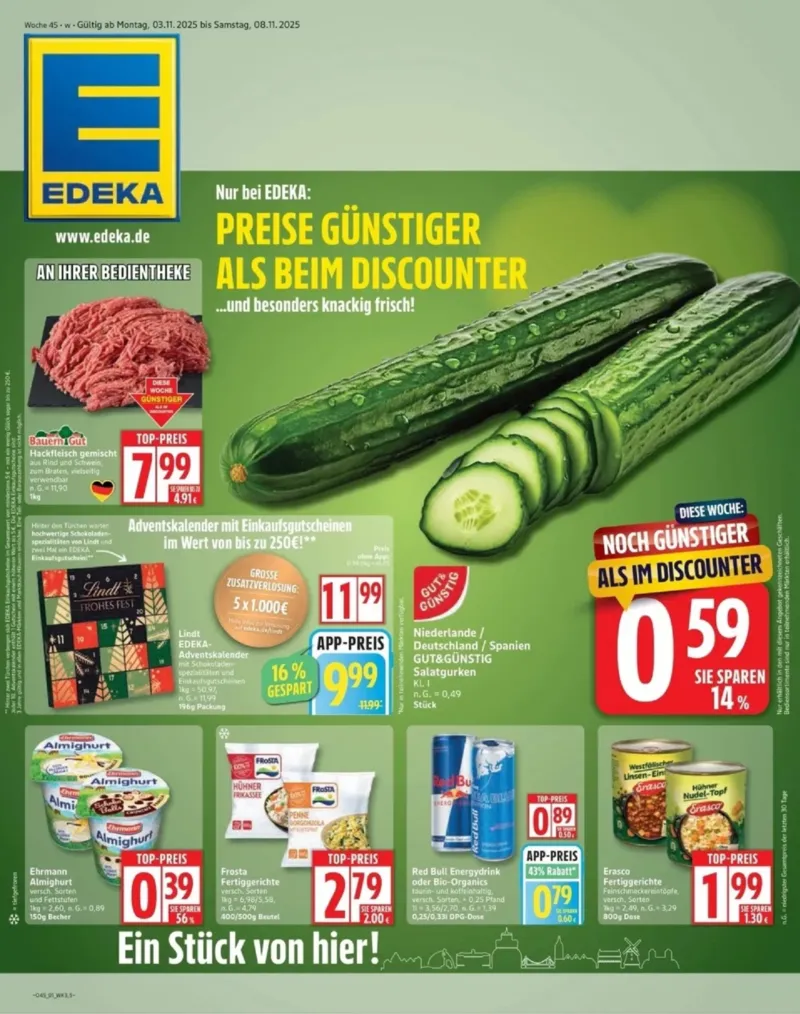 Edeka Prospekt vom 03.11.2025, Seite 1