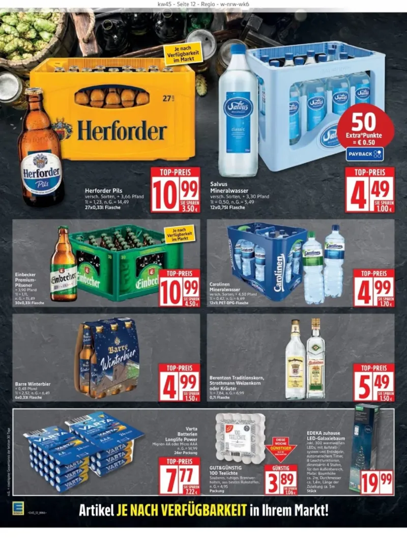 Edeka Prospekt vom 03.11.2025, Seite 12