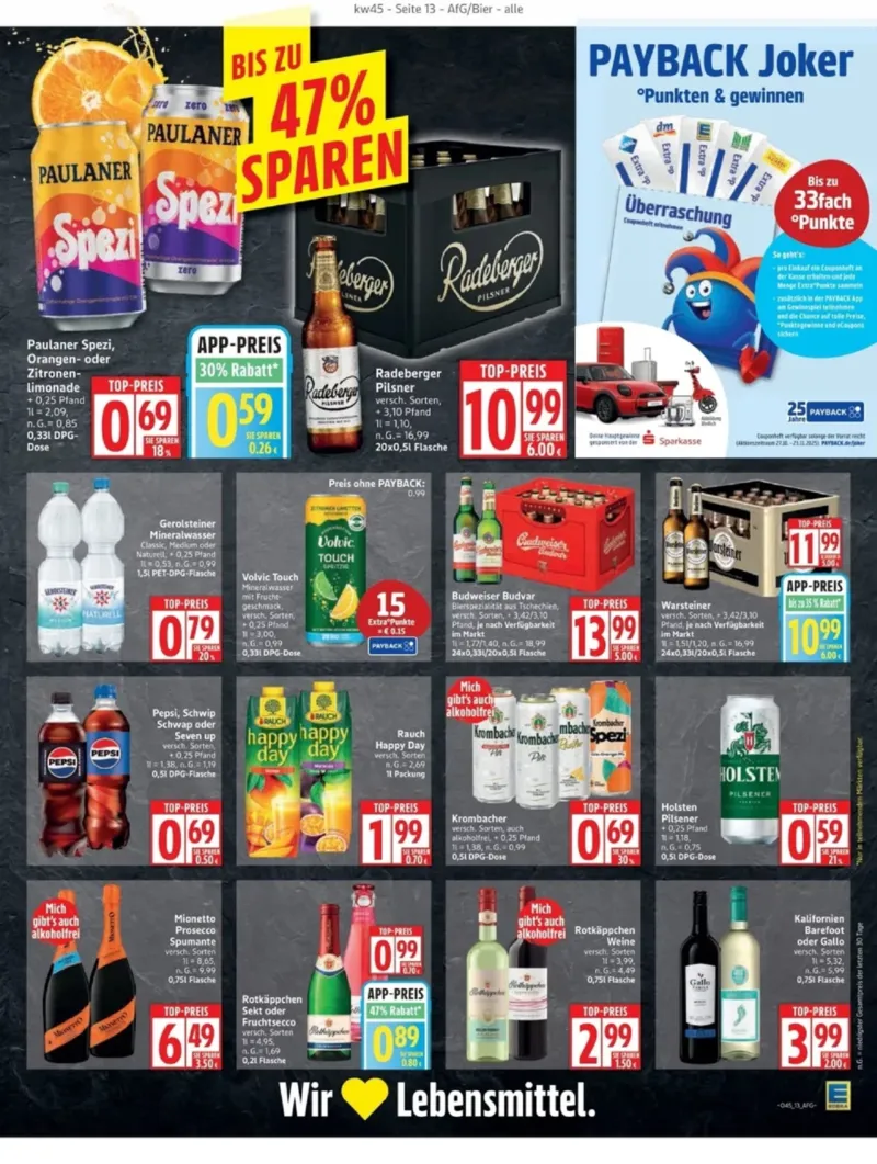 Edeka Prospekt vom 03.11.2025, Seite 13