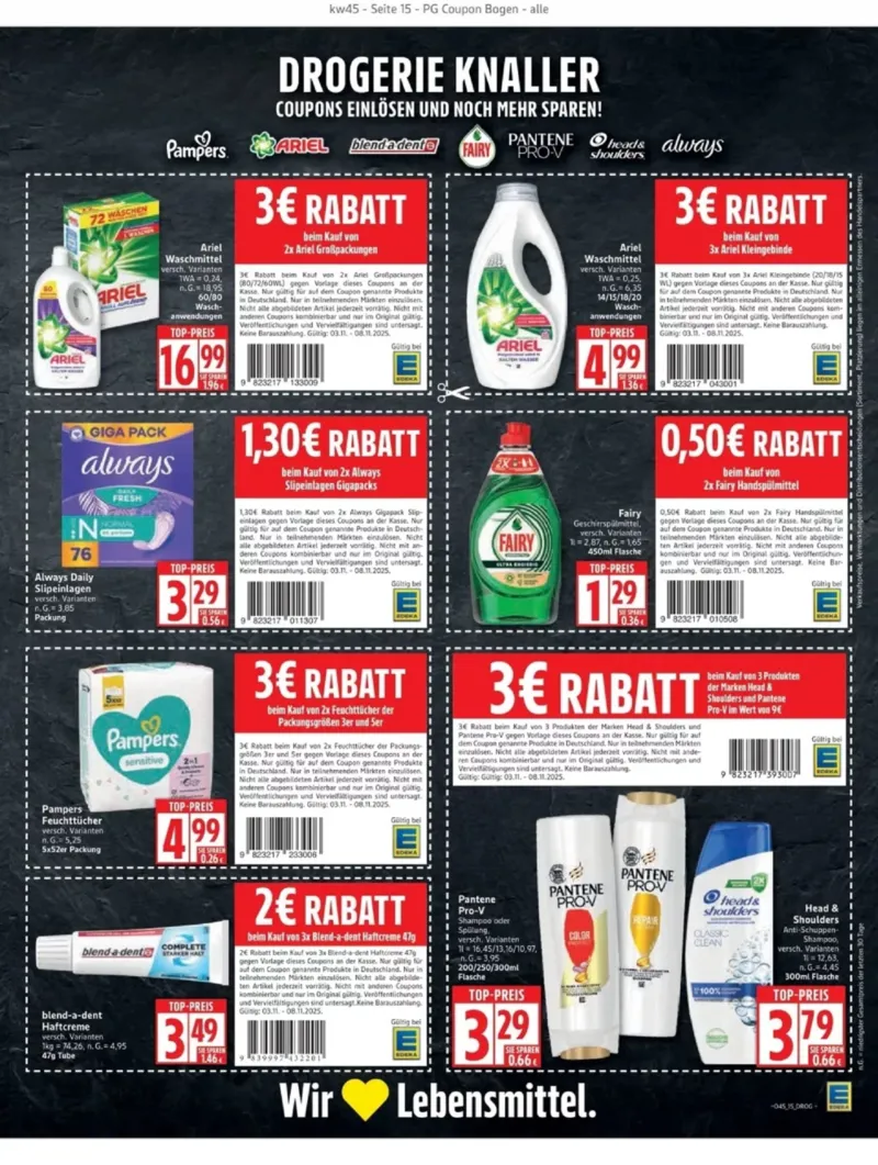 Edeka Prospekt vom 03.11.2025, Seite 15