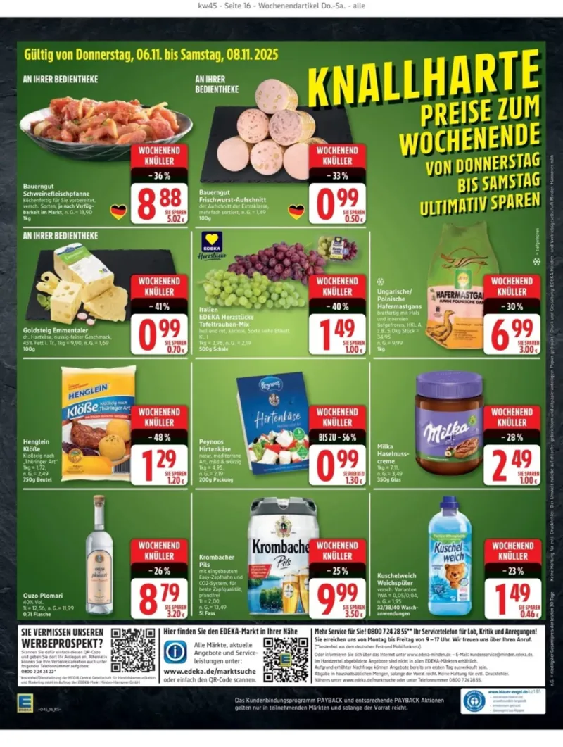 Edeka Prospekt vom 03.11.2025, Seite 16