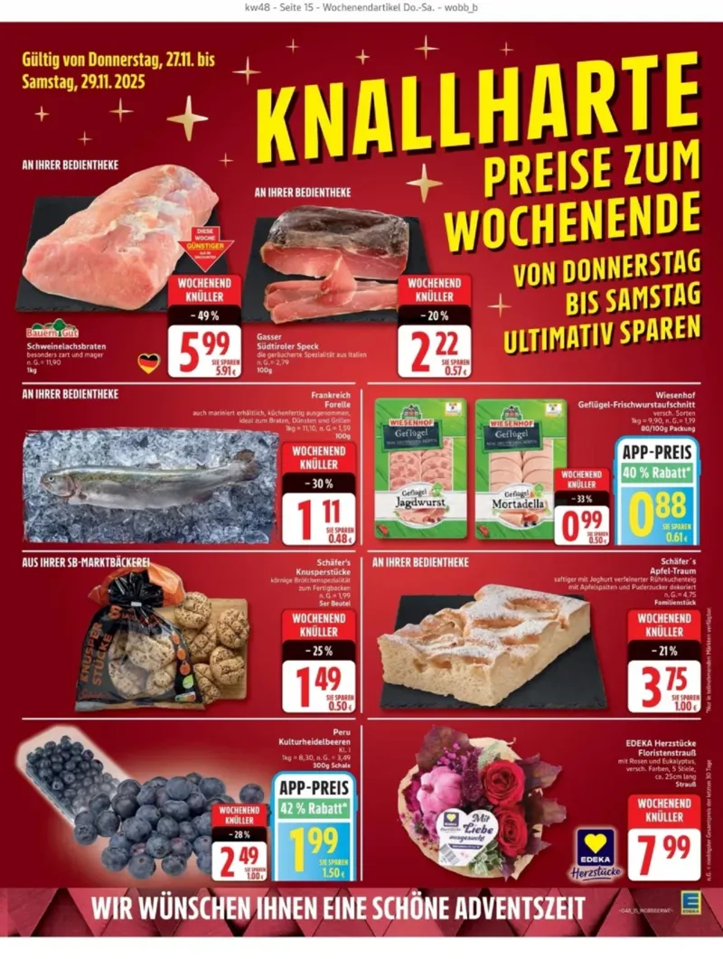 Edeka Prospekt vom 24.11.2025, Seite 15