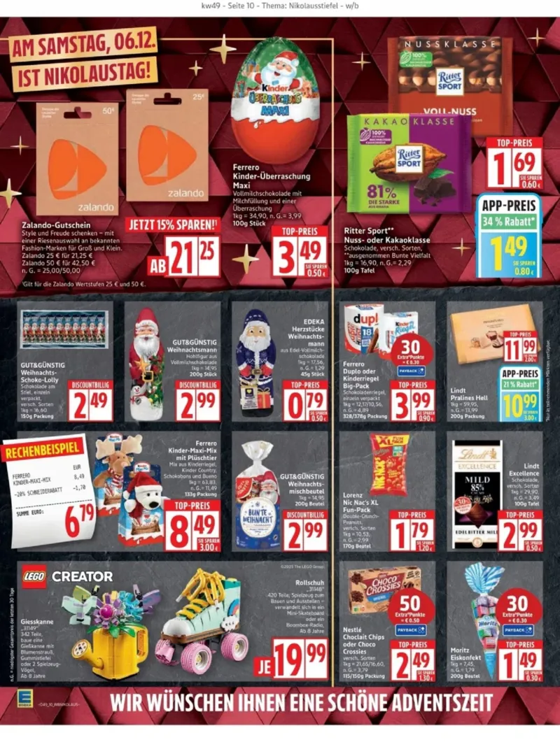 Edeka Prospekt vom 01.12.2025, Seite 10