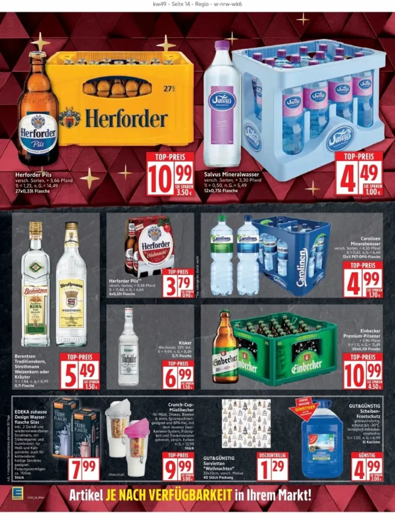 Edeka Prospekt vom 01.12.2025, Seite 14