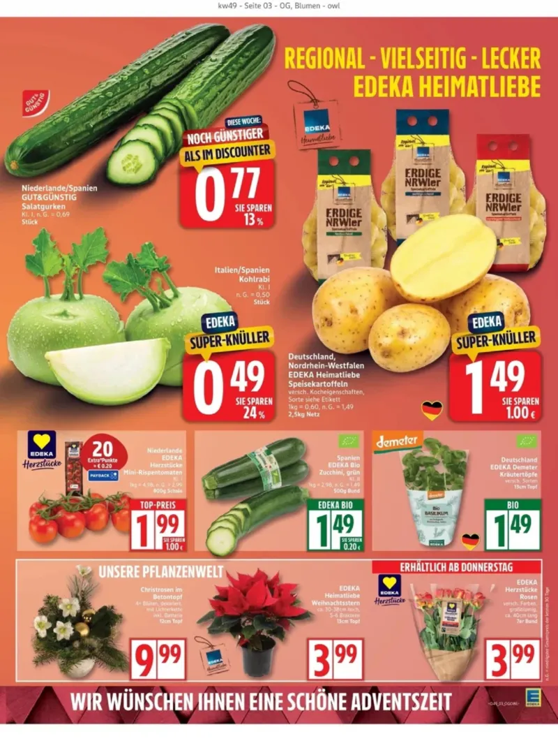 Edeka Prospekt vom 01.12.2025, Seite 3