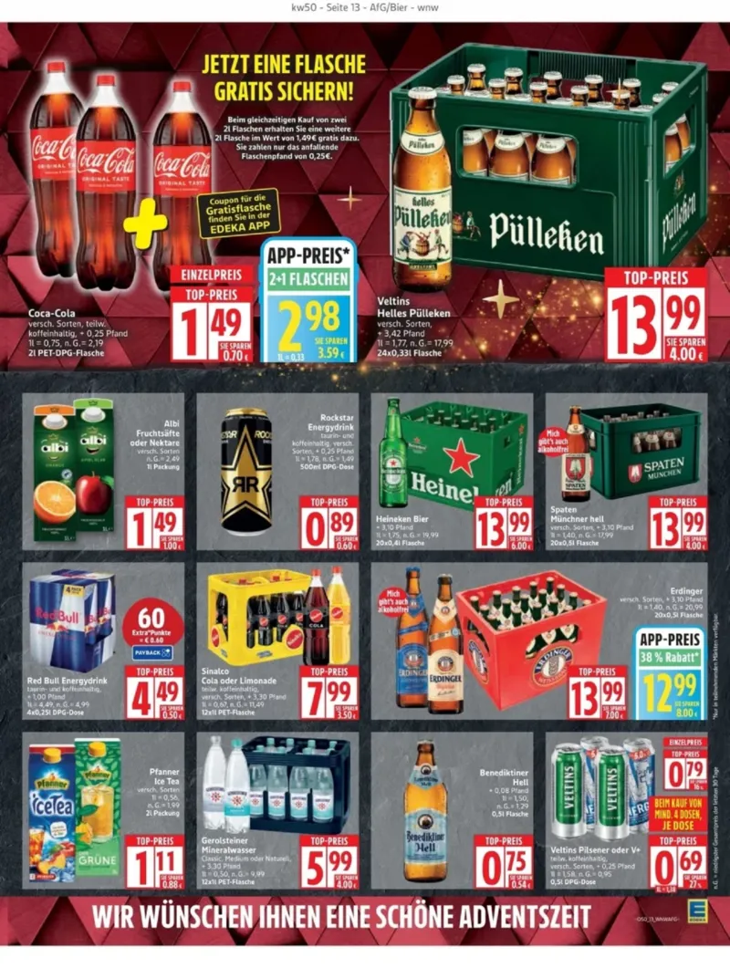 Edeka Prospekt vom 08.12.2025, Seite 13