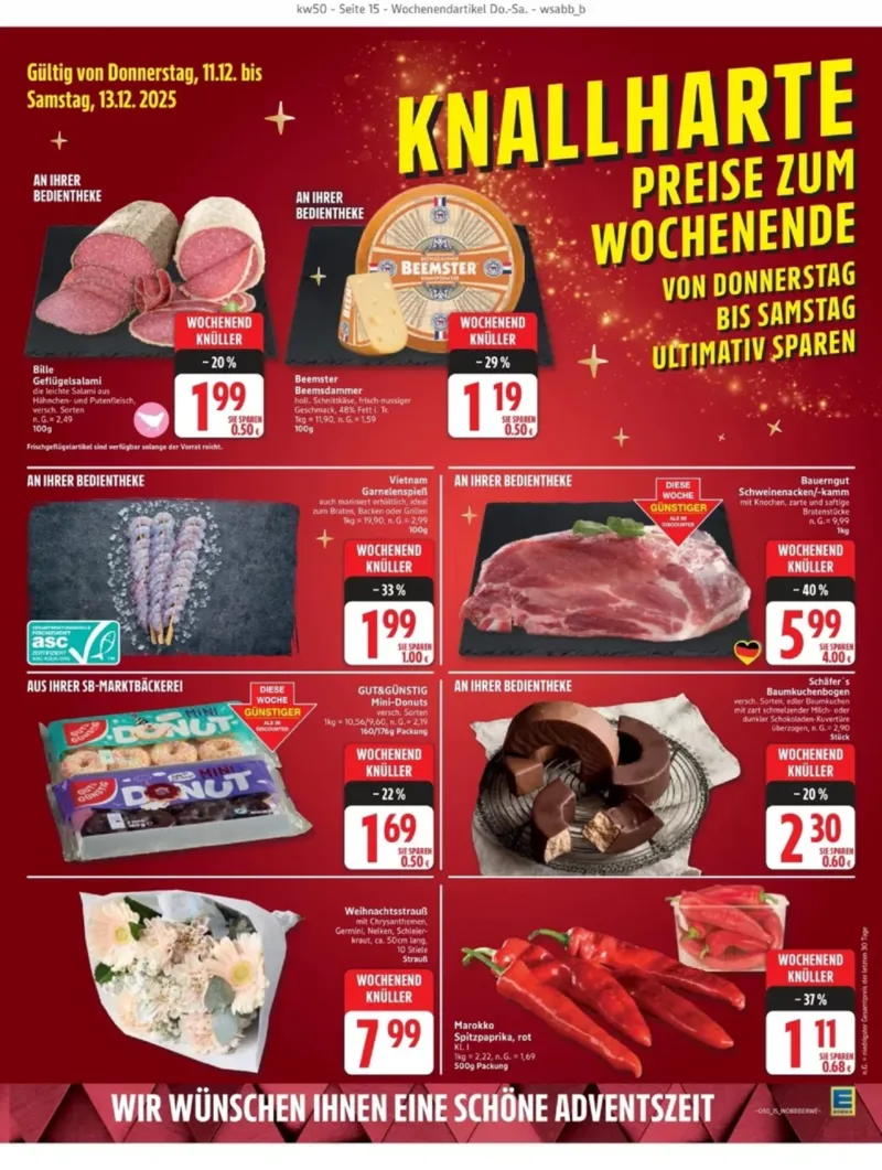 Edeka Prospekt vom 08.12.2025, Seite 15