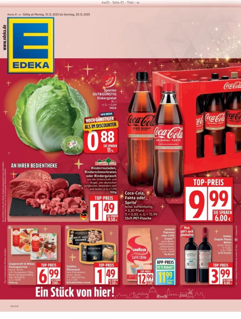 Edeka Prospekt vom 15.12.2025, Seite 1