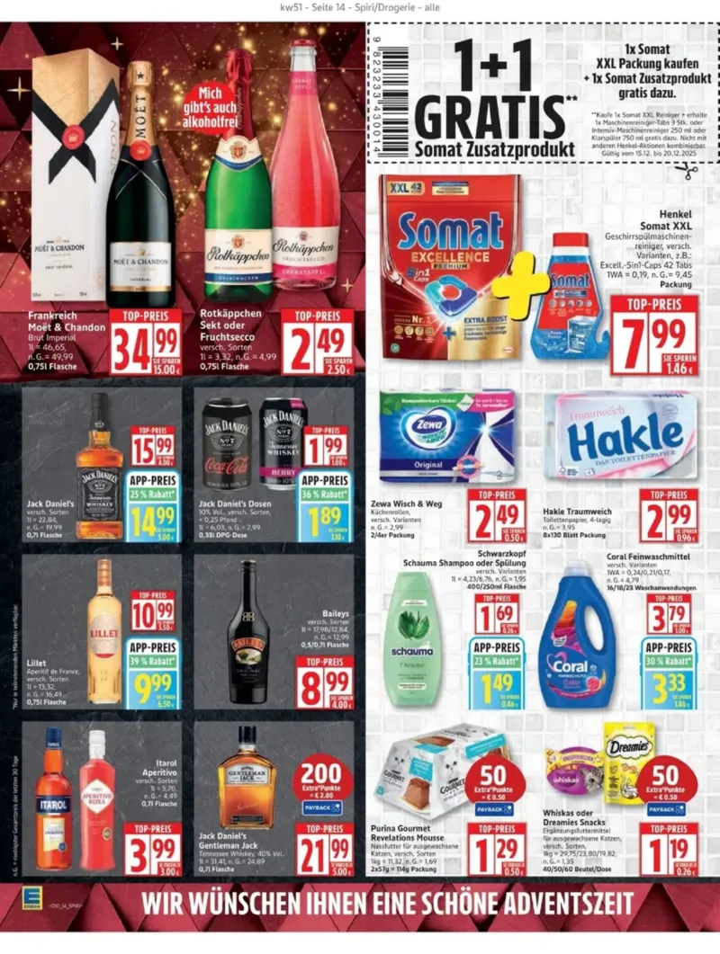 Edeka Prospekt vom 15.12.2025, Seite 14