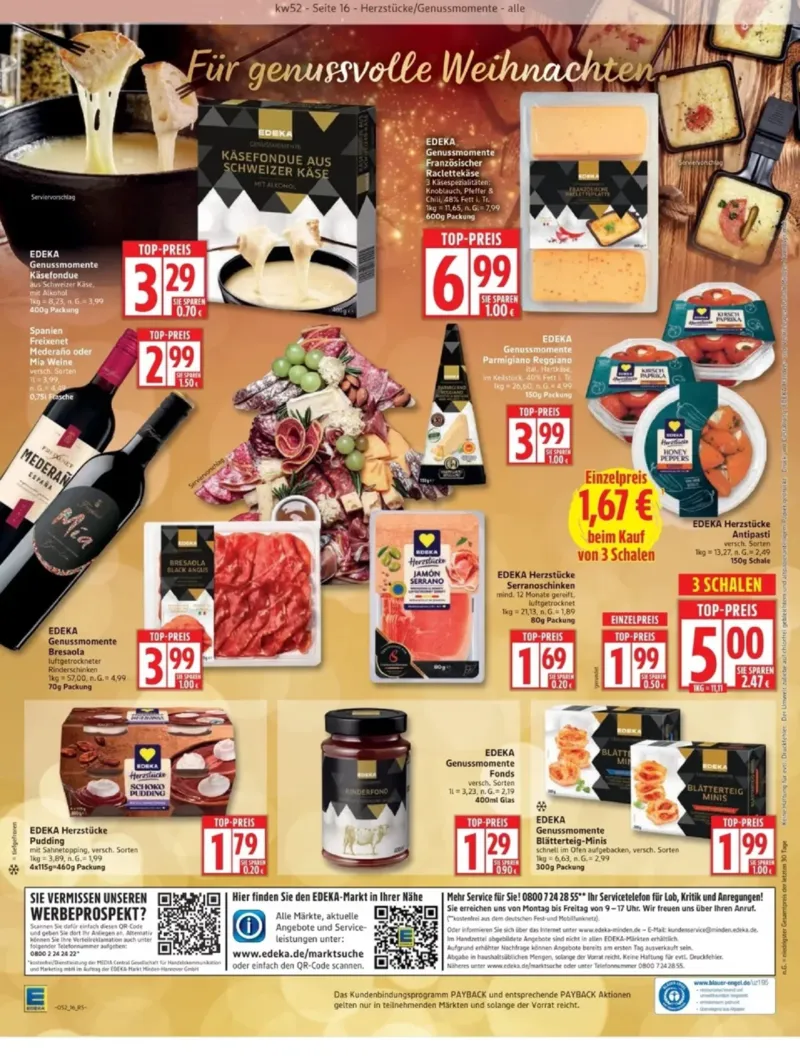 Edeka Prospekt vom 22.12.2025, Seite 16