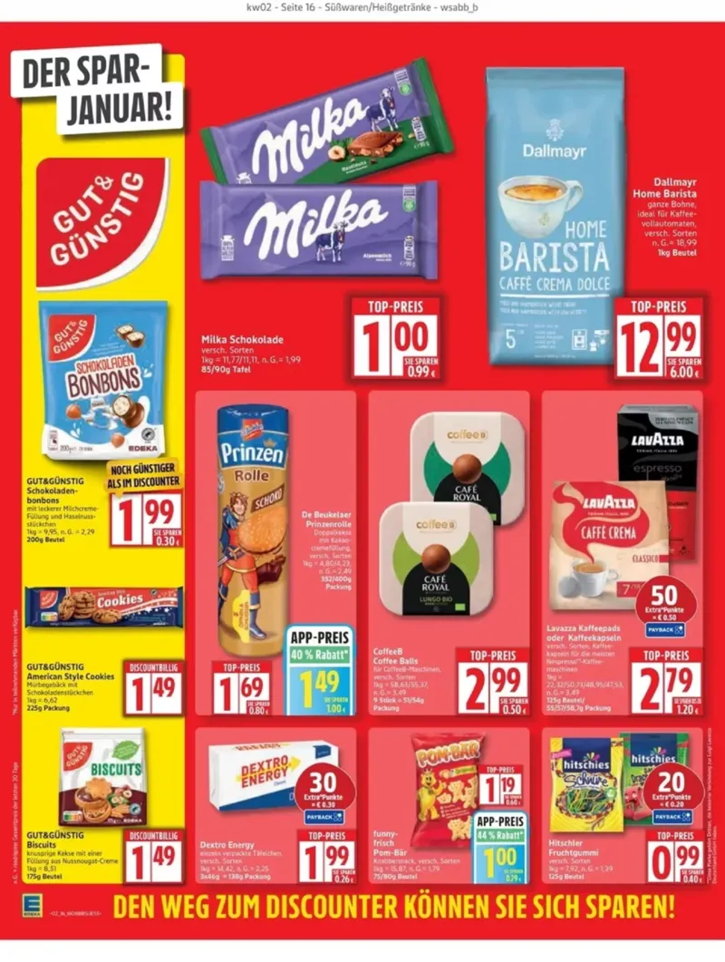 Edeka Prospekt vom 05.01.2026, Seite 16