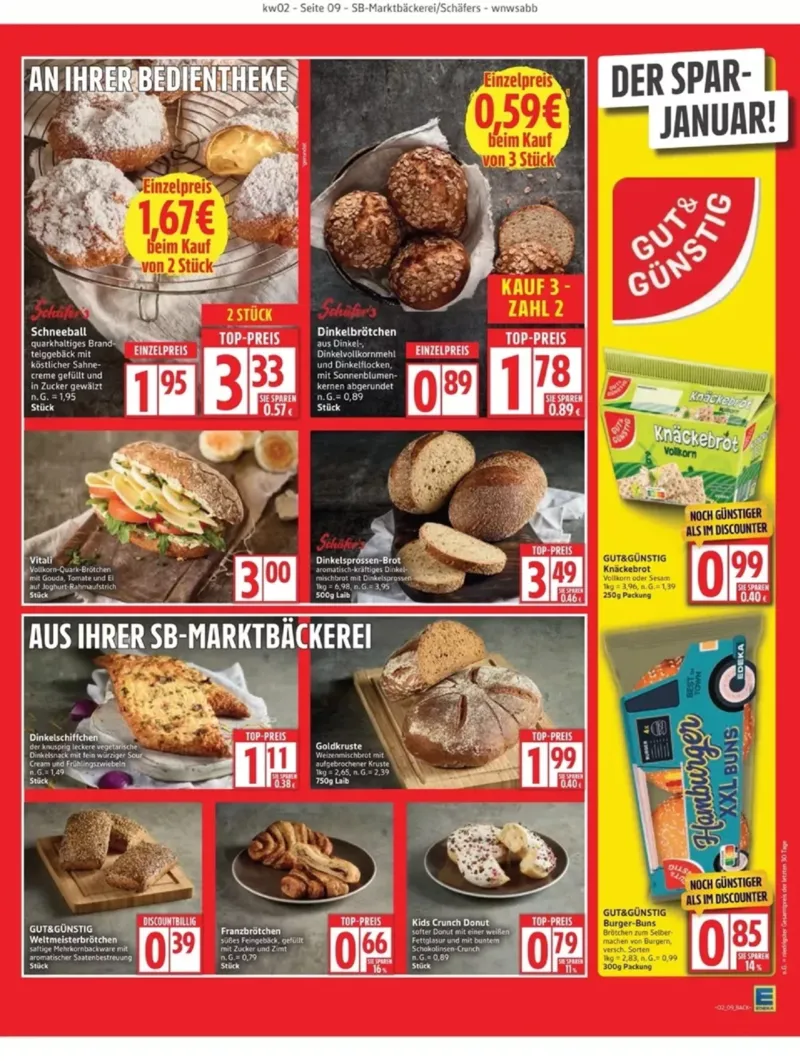 Edeka Prospekt vom 05.01.2026, Seite 9