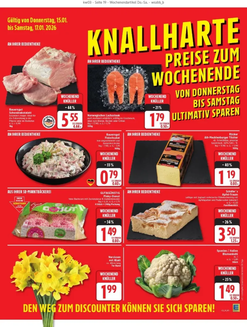 Edeka Prospekt vom 12.01.2026, Seite 19