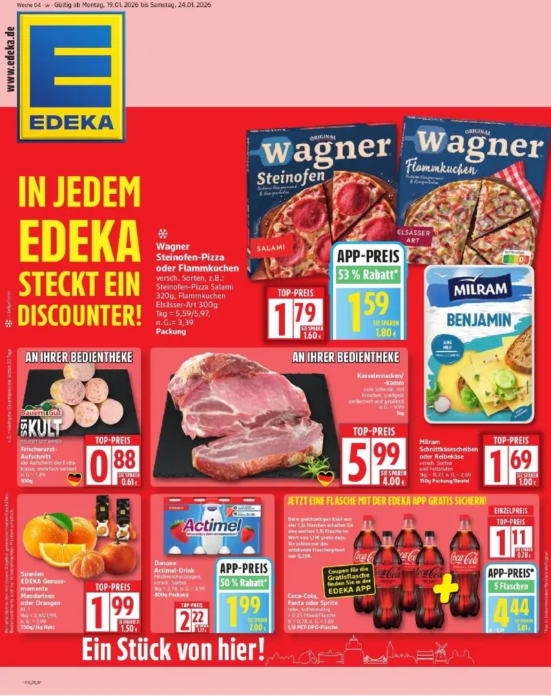 Edeka Prospekt vom 19.01.2026, Seite 1