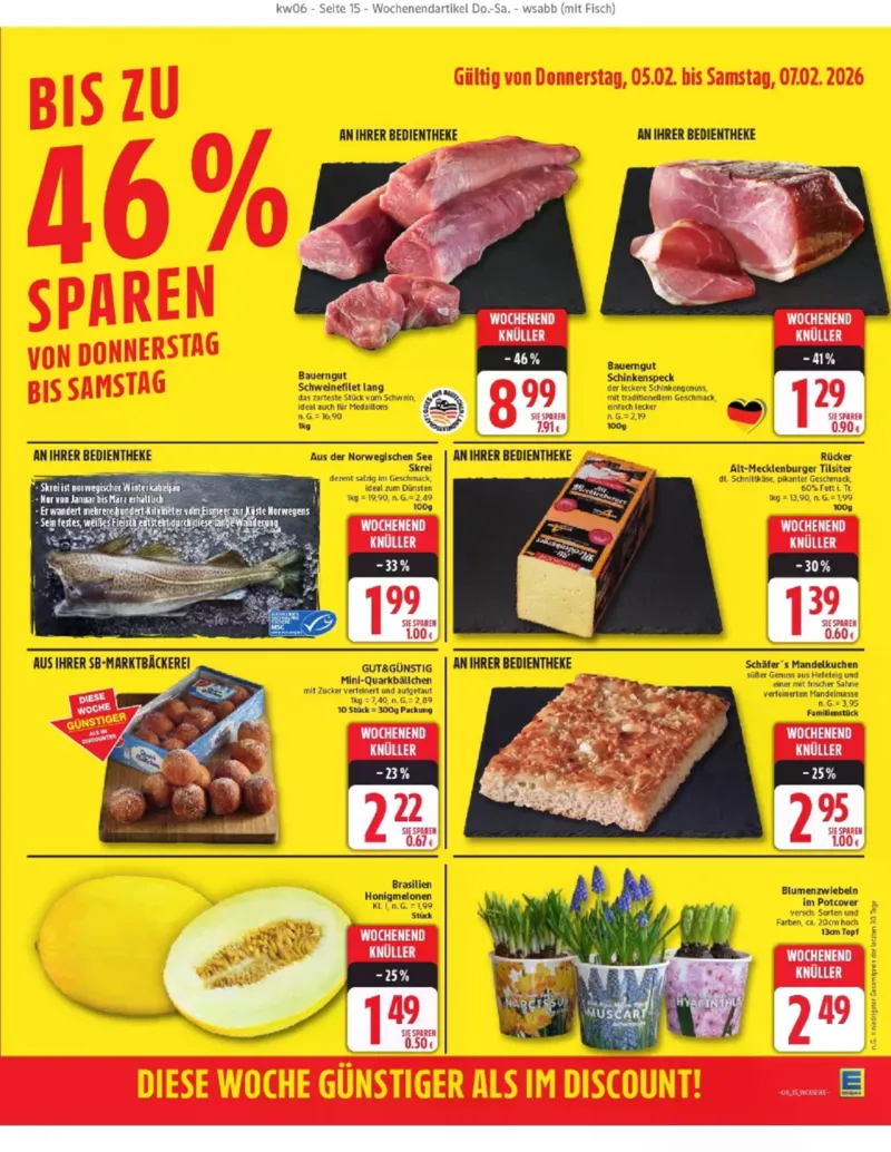 Edeka Prospekt vom 02.02.2026, Seite 15
