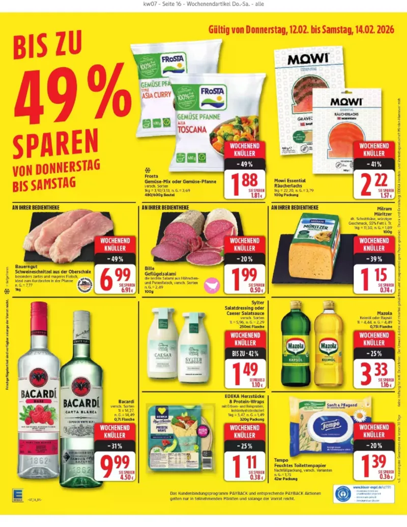 Edeka Prospekt vom 09.02.2026, Seite 16