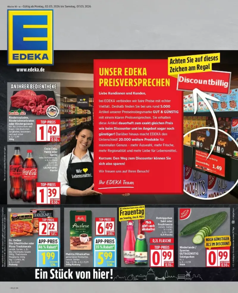 Edeka Prospekt vom 02.03.2026, Seite 1