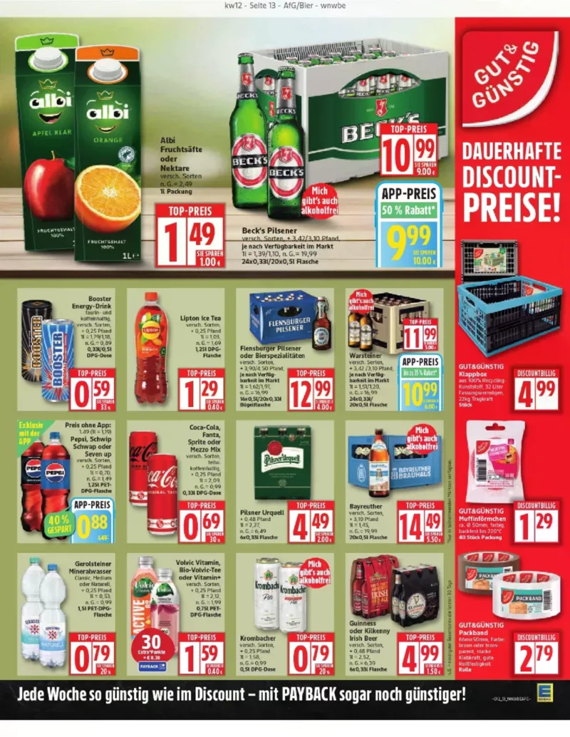 Edeka Prospekt vom 16.03.2026, Seite 13