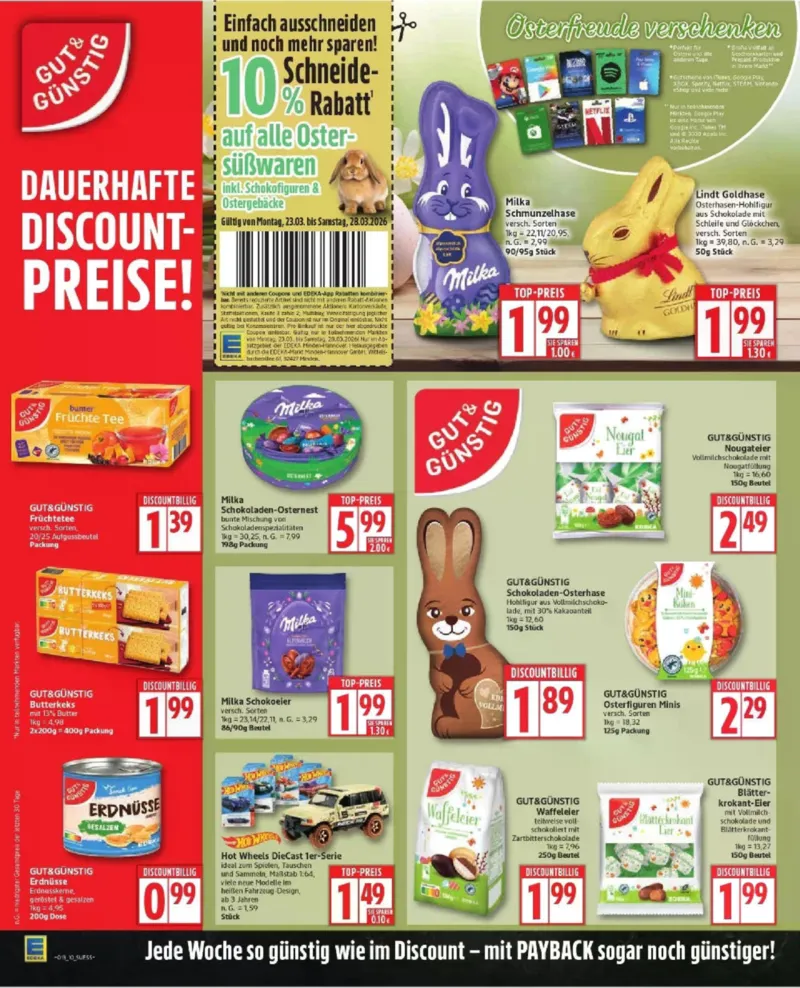 Edeka Prospekt vom 23.03.2026, Seite 10