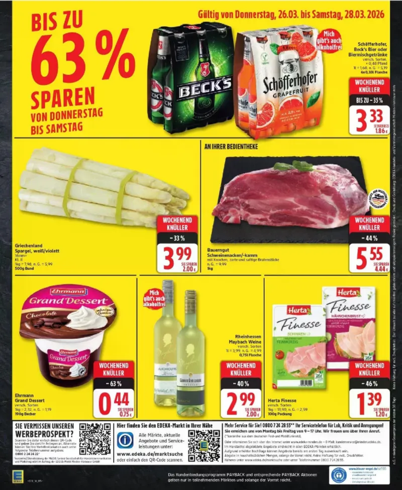 Edeka Prospekt vom 23.03.2026, Seite 16