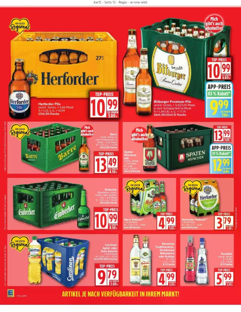 Edeka Prospekt vom 07.04.2026, Seite 12