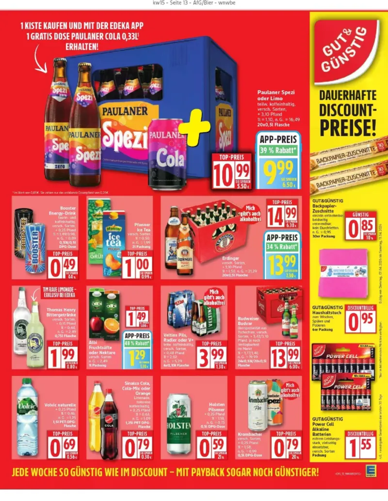Edeka Prospekt vom 07.04.2026, Seite 13