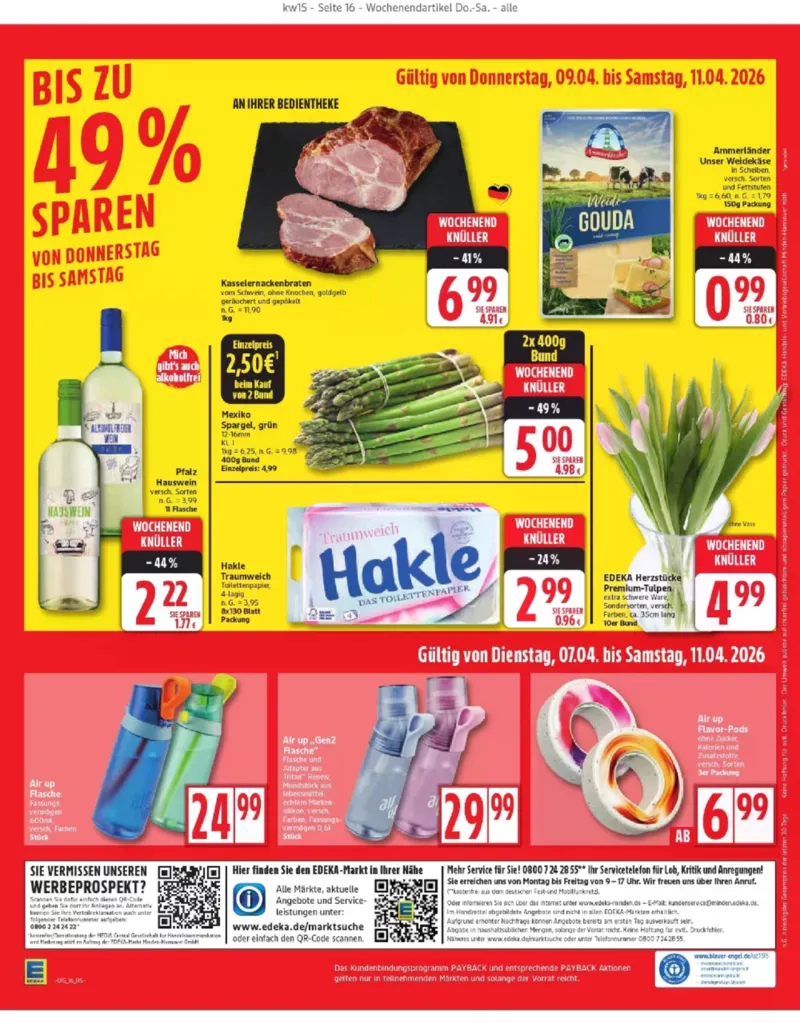 Edeka Prospekt vom 07.04.2026, Seite 16