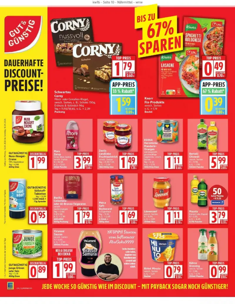 Edeka Prospekt vom 13.04.2026, Seite 10