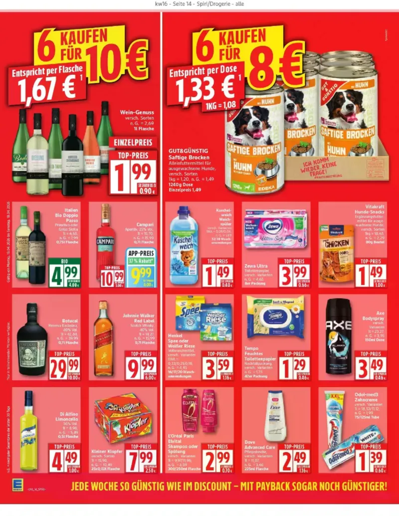 Edeka Prospekt vom 13.04.2026, Seite 14