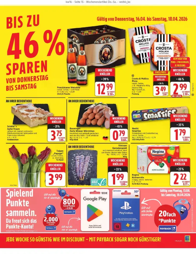 Edeka Prospekt vom 13.04.2026, Seite 15
