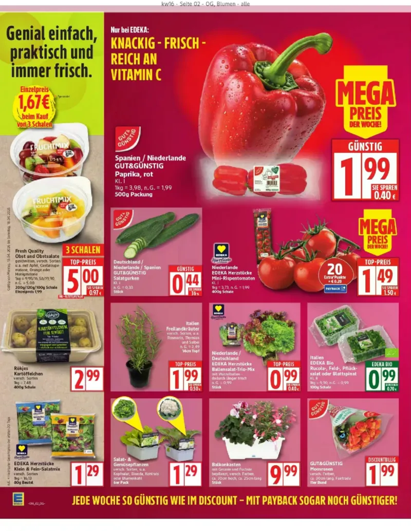 Edeka Prospekt vom 13.04.2026, Seite 2