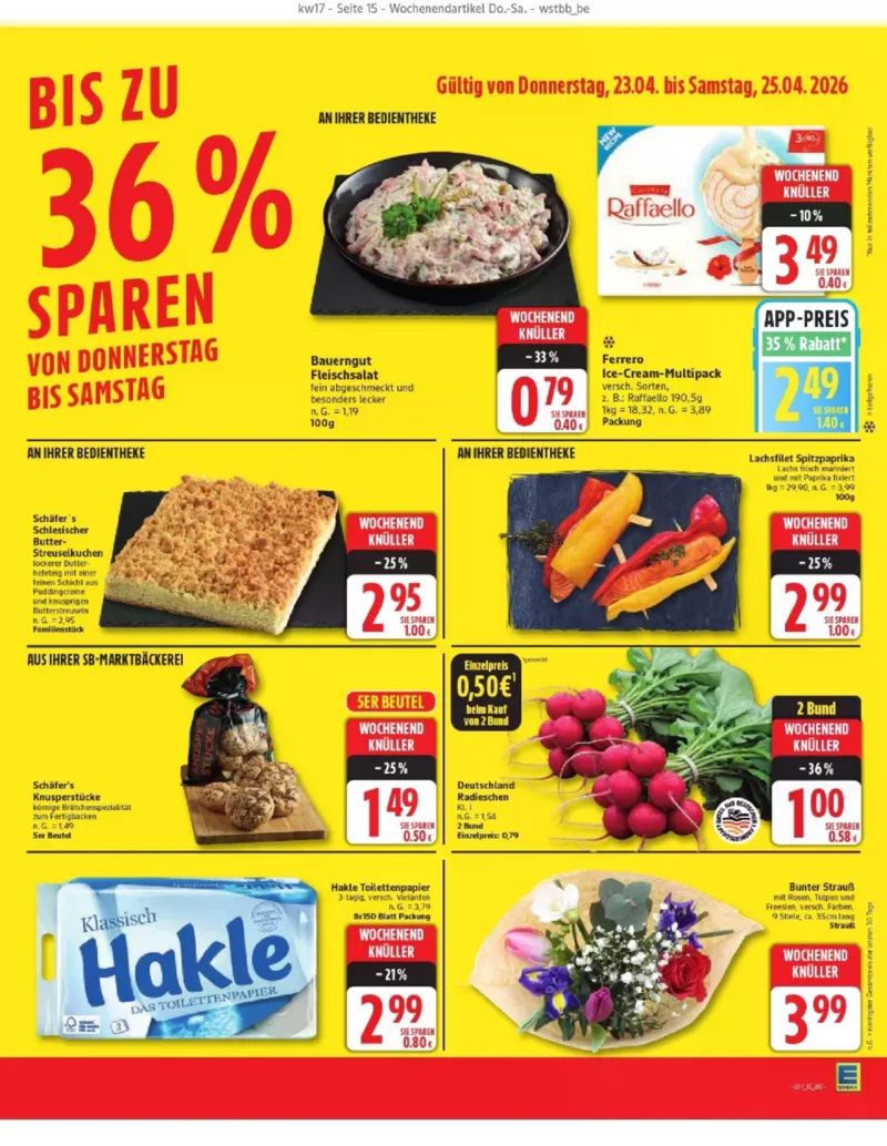 Edeka Prospekt vom 20.04.2026, Seite 15
