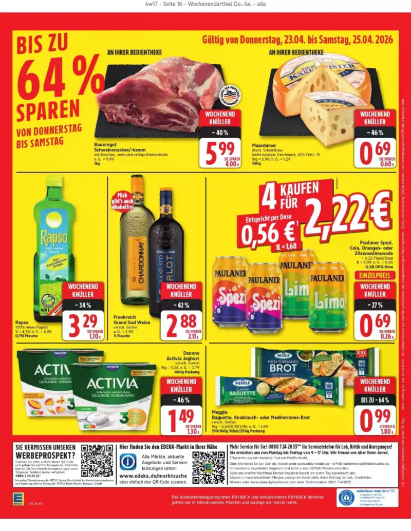 Edeka Prospekt vom 20.04.2026, Seite 16