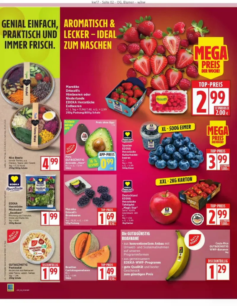 Edeka Prospekt vom 20.04.2026, Seite 2