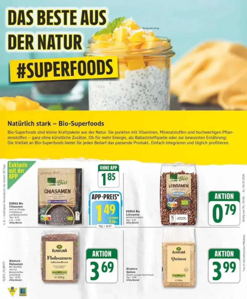 Edeka Prospekt vom 29.06.2026, Seite 20