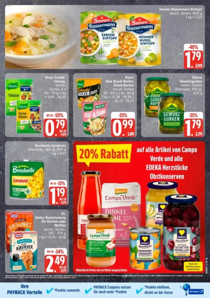 Edeka Prospekt vom 13.07.2026, Seite 13