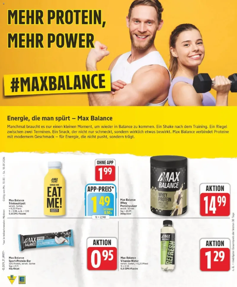 Edeka Prospekt vom 13.07.2026, Seite 21