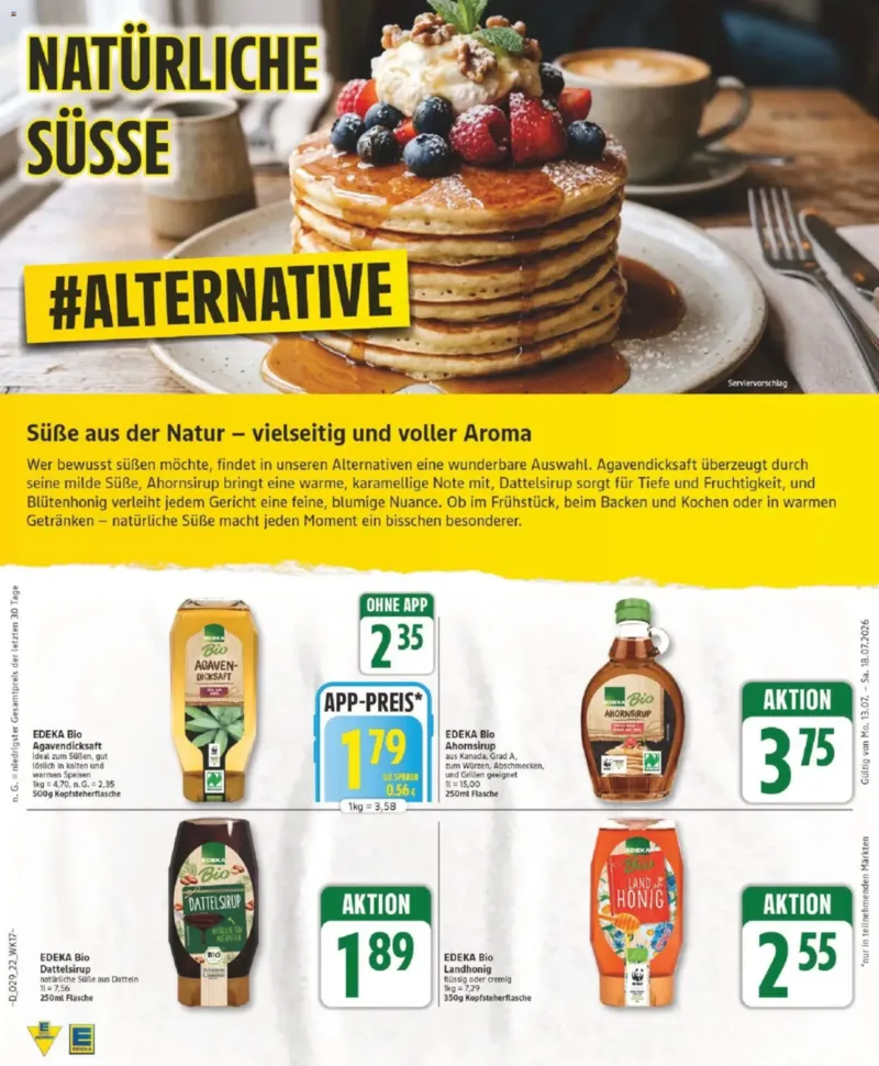 Edeka Prospekt vom 13.07.2026, Seite 22