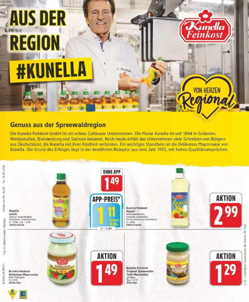 Edeka Prospekt vom 13.07.2026, Seite 23