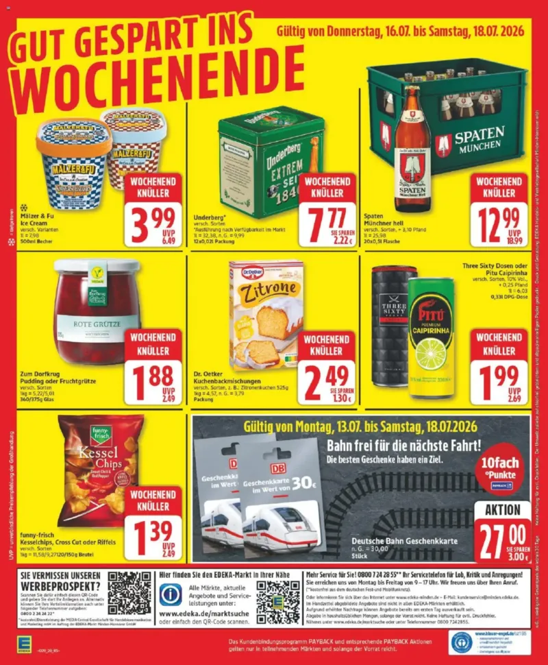 Edeka Prospekt vom 13.07.2026, Seite 27