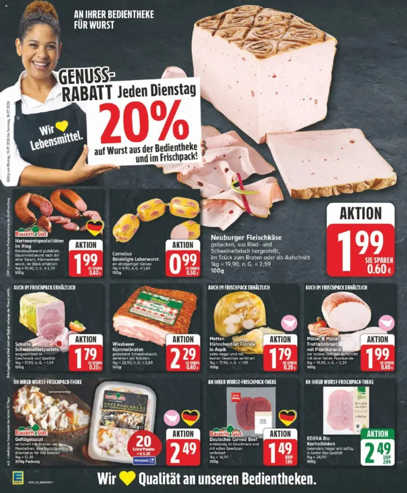 Edeka Prospekt vom 13.07.2026, Seite 6
