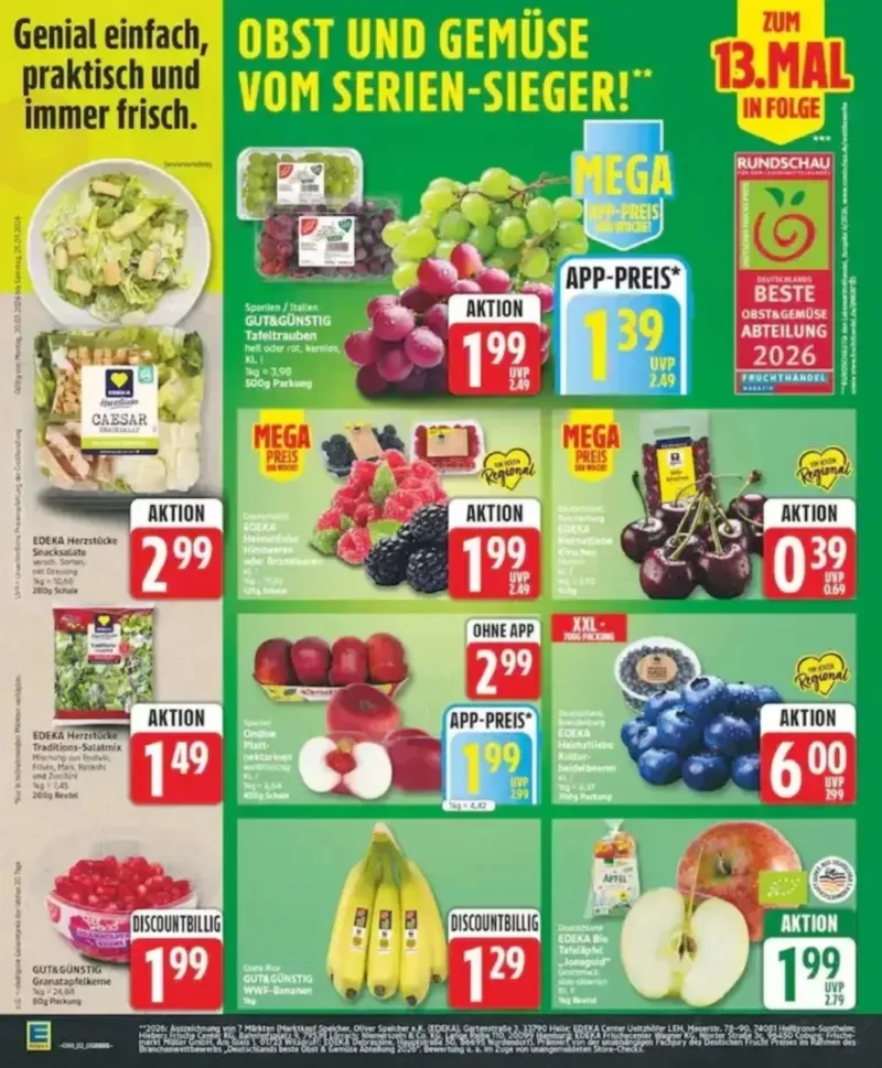 Edeka Prospekt vom 20.07.2026, Seite 2