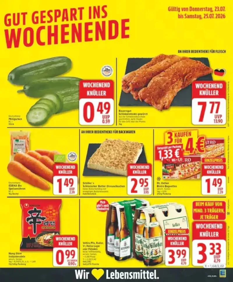 Edeka Prospekt vom 20.07.2026, Seite 23