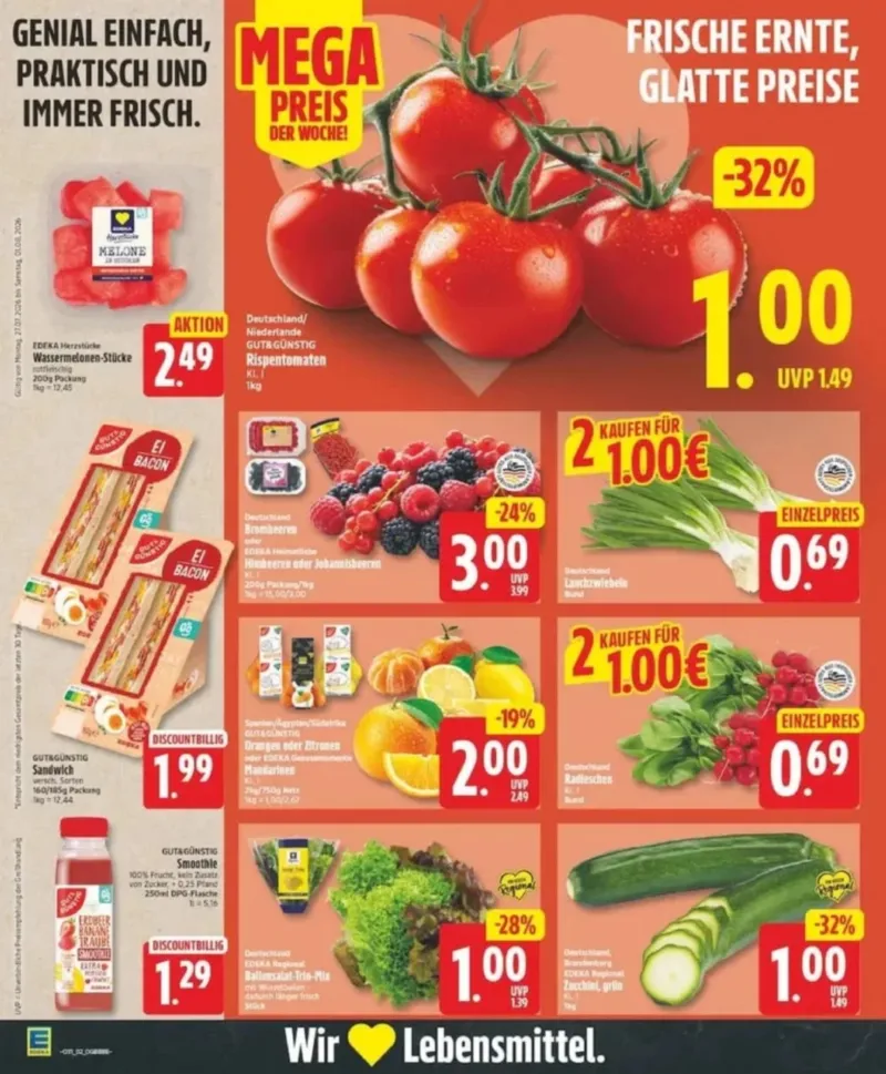 Edeka Prospekt vom 27.07.2026, Seite 2