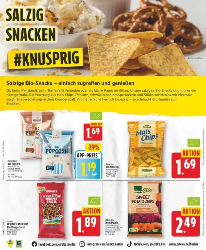 Edeka Prospekt vom 27.07.2026, Seite 21