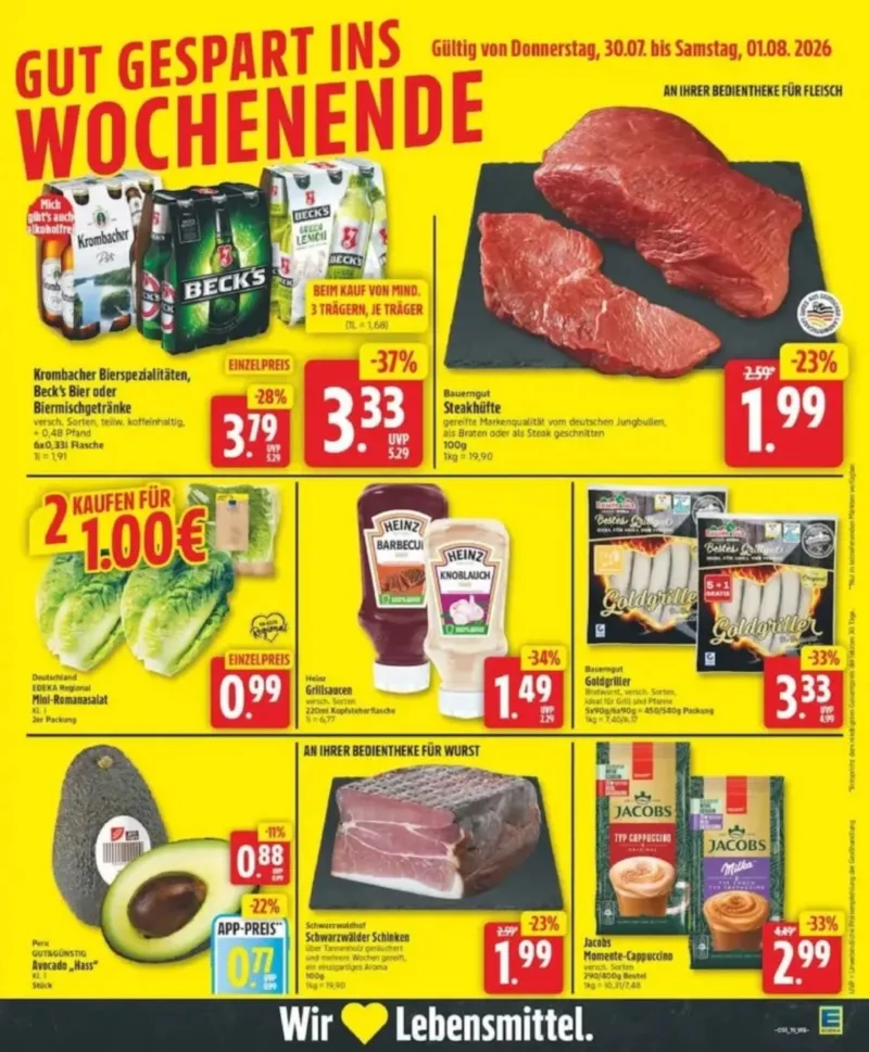 Edeka Prospekt vom 27.07.2026, Seite 23
