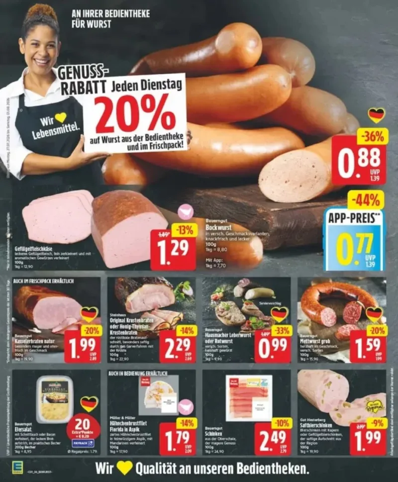 Edeka Prospekt vom 27.07.2026, Seite 6